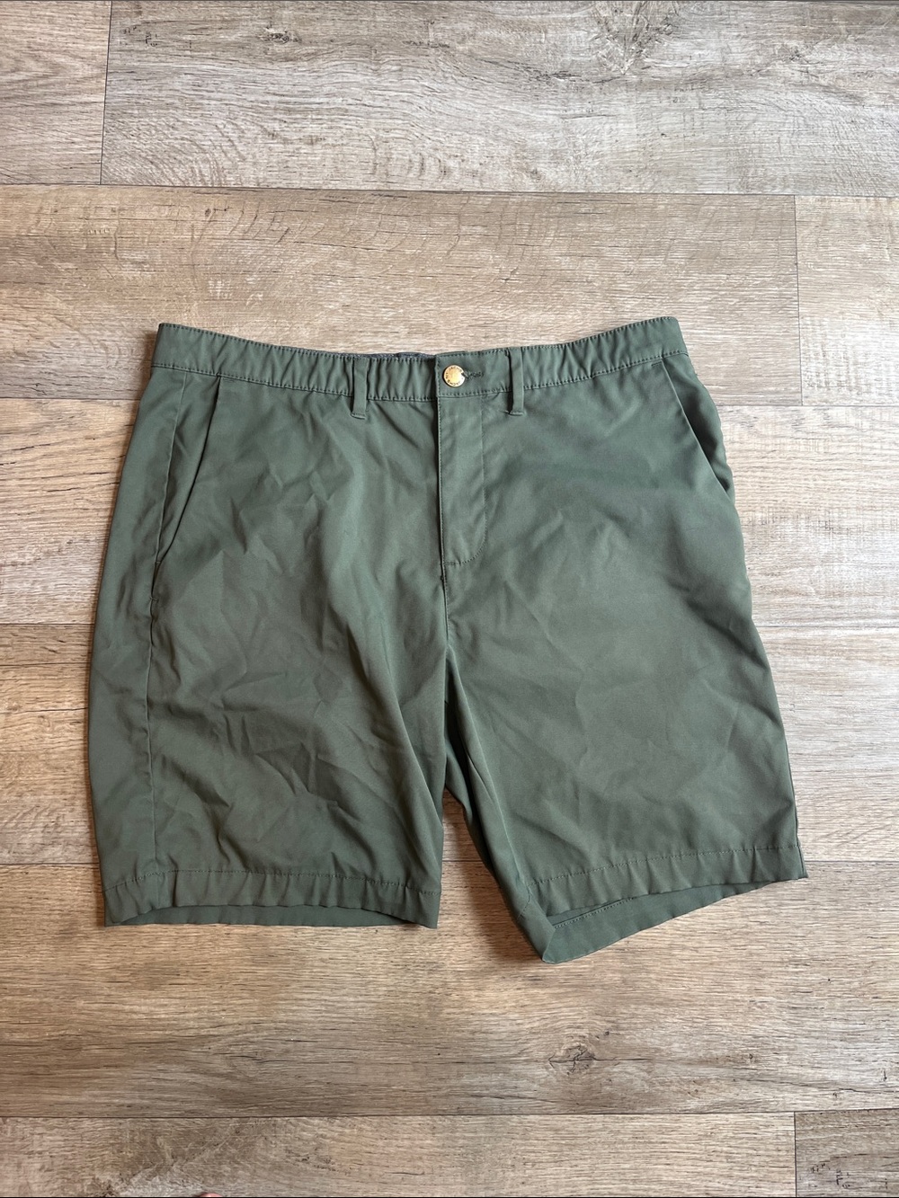 Jachs Olive Green Performance Shorts